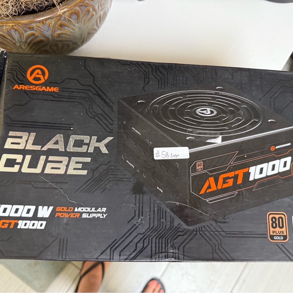 Black Cube 1000W Power Supply